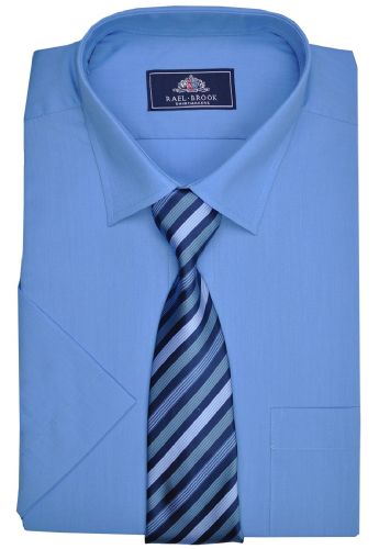 Rael Brook Shirt 78033 Mid Blue size 16